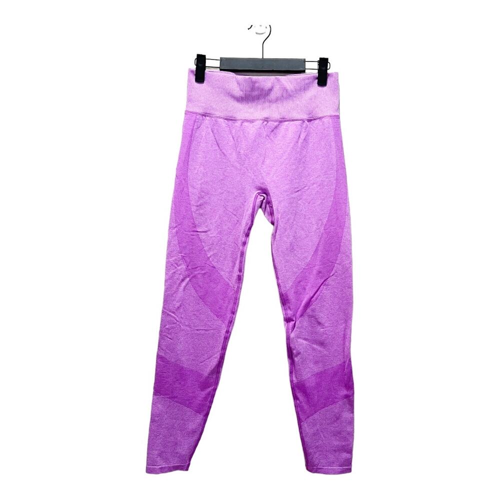 Victoria's Secret PINK Active Purple Seamless Leggings Activewear Size Medium